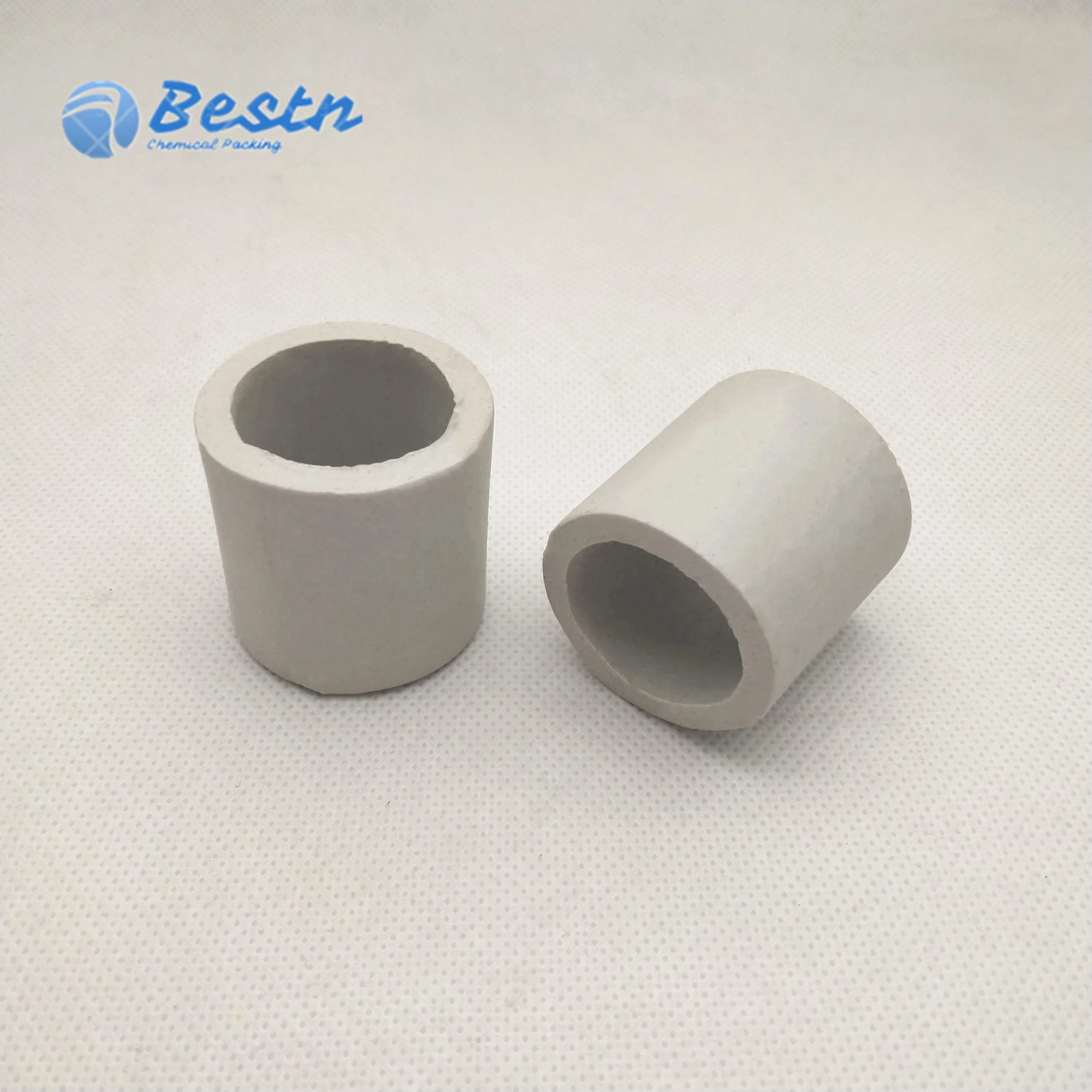 Scrubbing Tower Packing 25mm 38mm Ceramic Raschig Ring