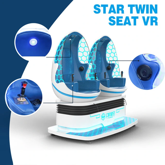 Double Seats 9d Vr Chair Simulator Cinema Arcade Game Machine