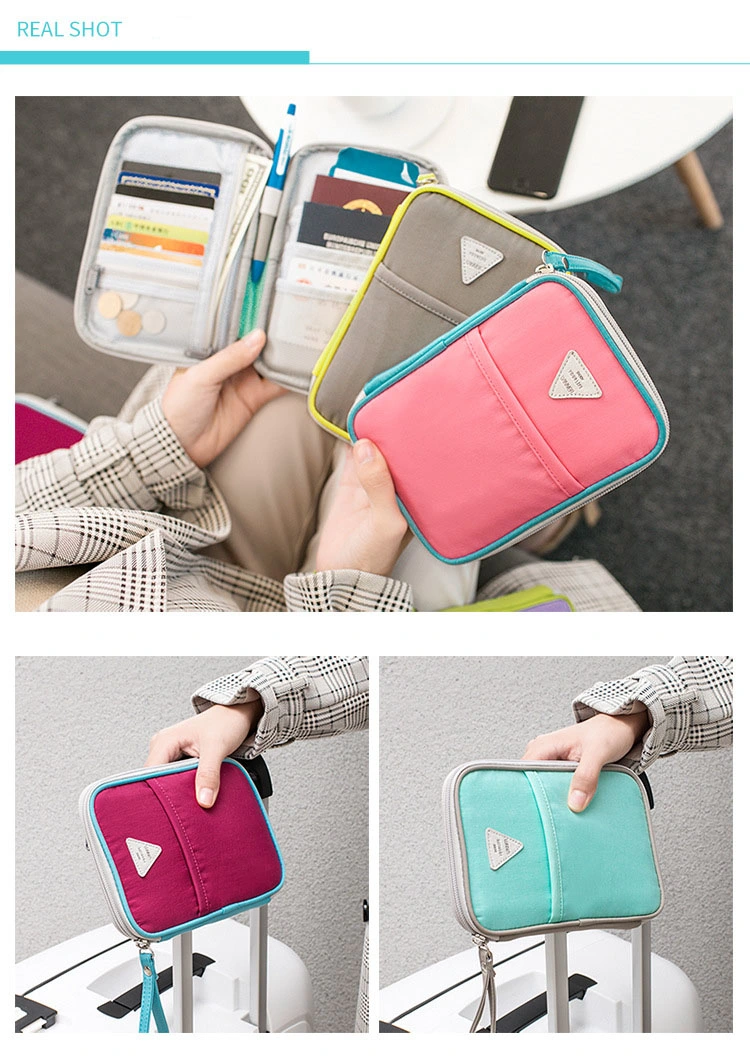 Cute Card Wallet Personalized Passport Cover Holder Case