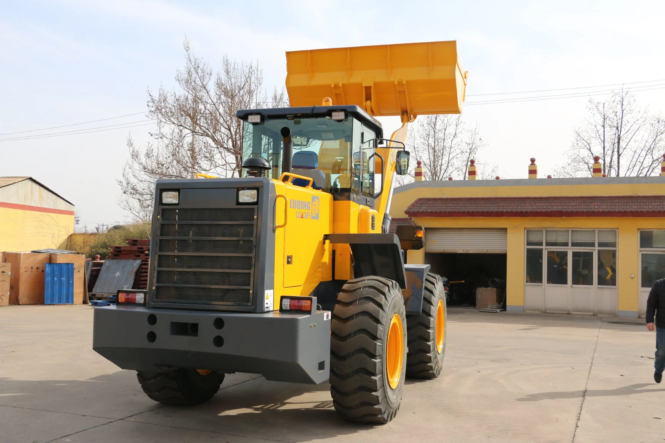 Chino la mejor calidad de la Comunidad Jardín Compacta parte delantera del tractor Mini cargadora de ruedas 946 con aprobación CE