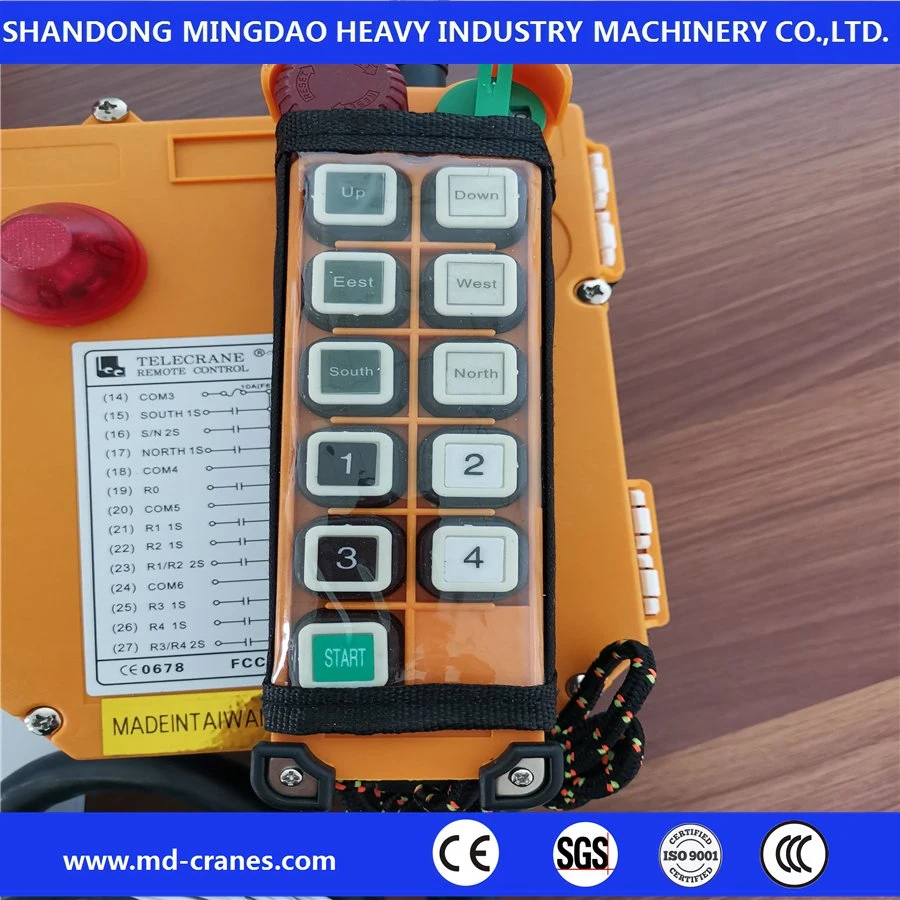 100 Meters Control Distance Range Industrial Wireless Remote Controller