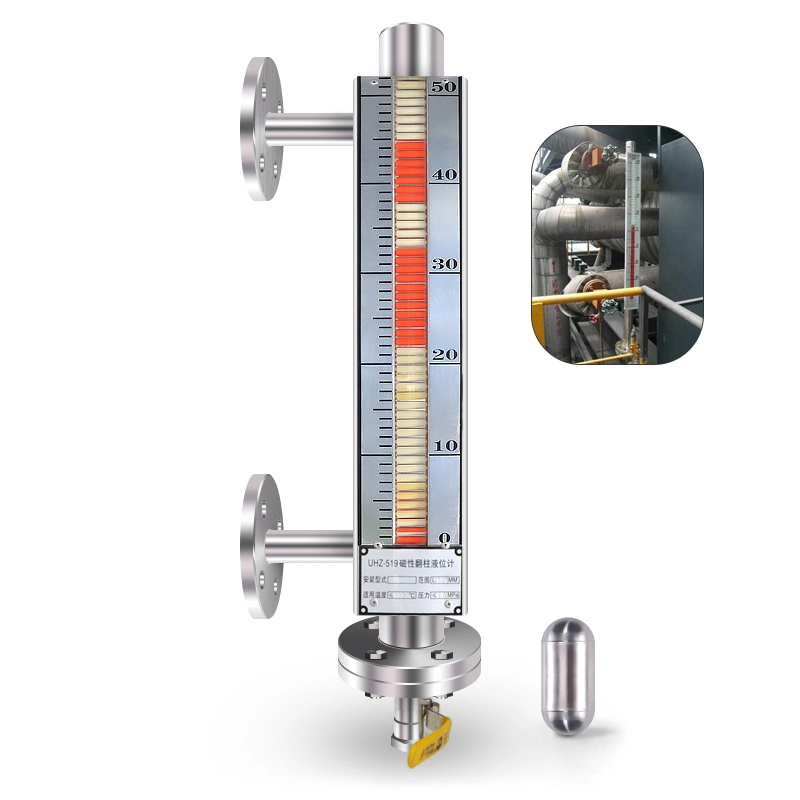 Indicador de nivel del sensor de nivel del tanque Medidor Digital Magnetic Float Fap Indicador de nivel