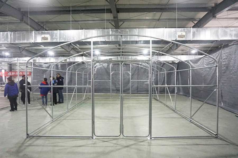 Factory Direct Commercial Wholesale/Supplier Green Cover Polytunnel Greenhouse Reference