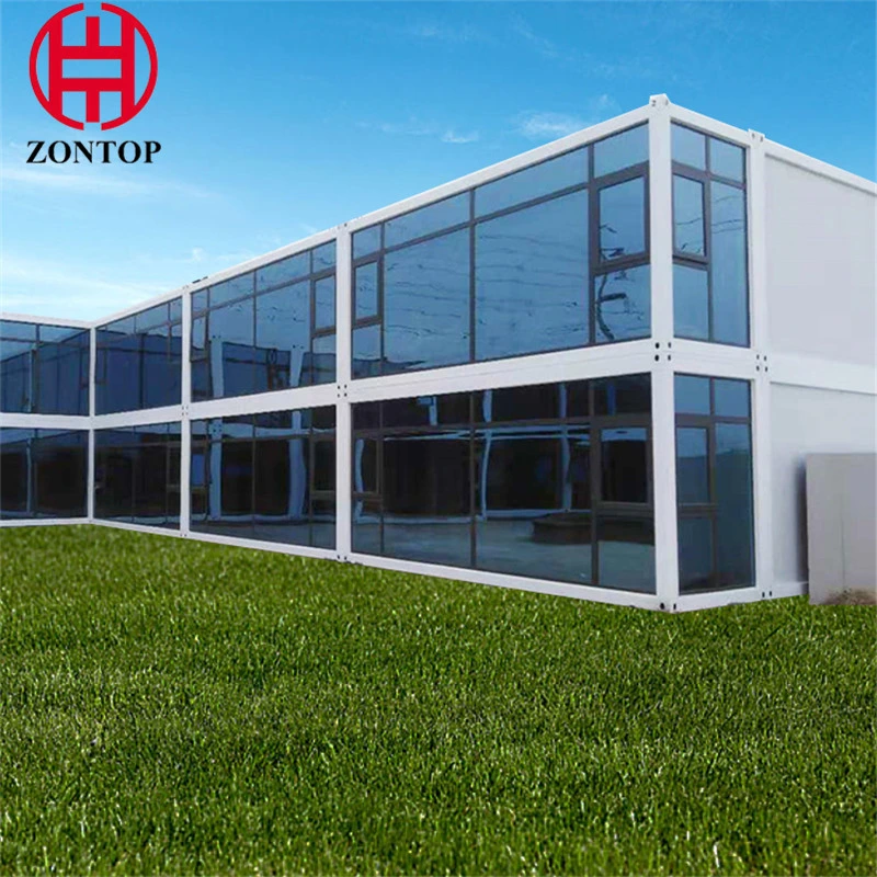 Zontop China Construction 20/40FT Luxury Expandable Casa Prefabricated Modular Steel Structure Portable Prefab Mobile Modular Home Shipping Container House