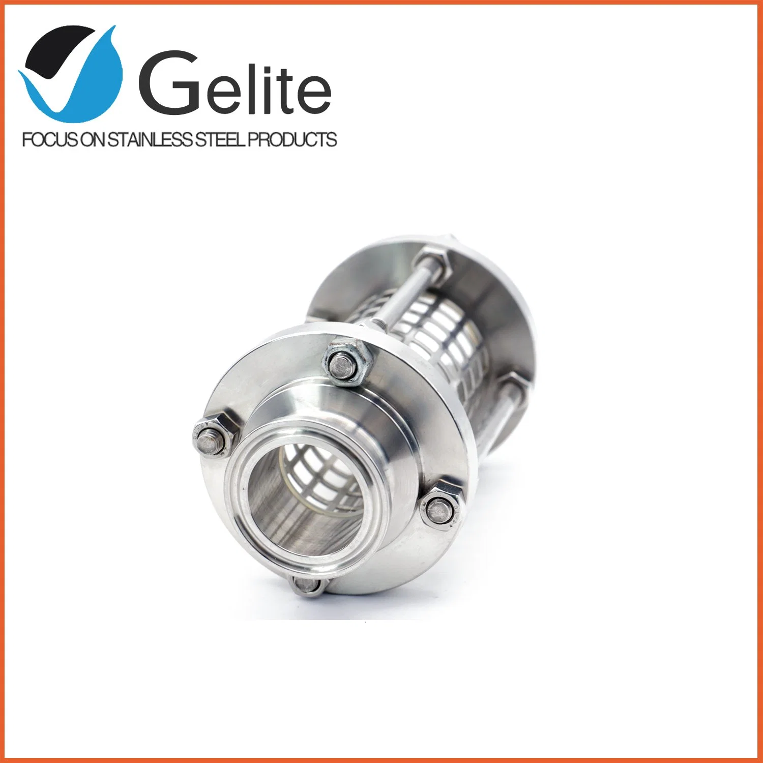 Sanitary Stainless Steel Tri Clamp Sight Glass with Screen