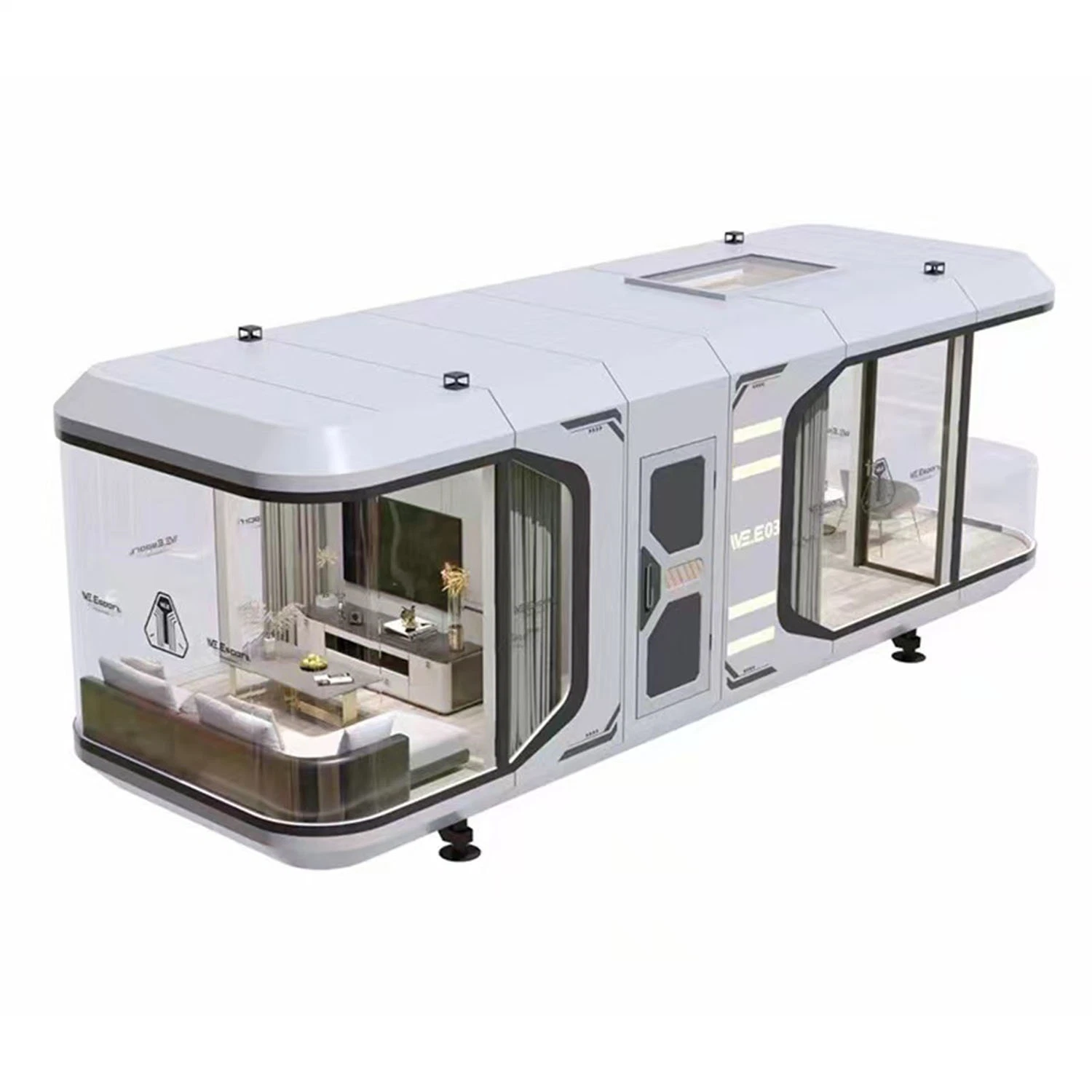 Space Module Technology Prefabricated Intelligent Hotel Container Residential Luxury Camping House