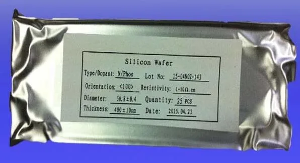 Semiconductors 6-Inch Silicon Wafer, P/N Type Silicium Wafer