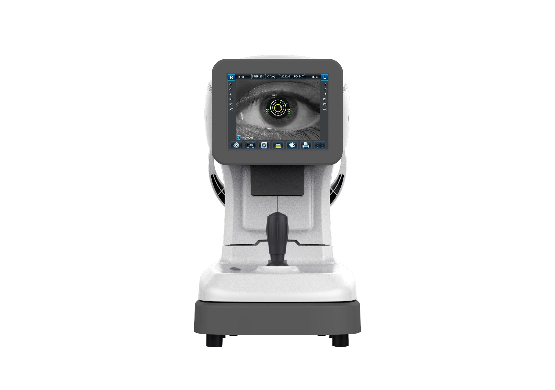 La Oftalmología médico equipo óptico Auto Refractómetro Keratometer (THR-AR600)