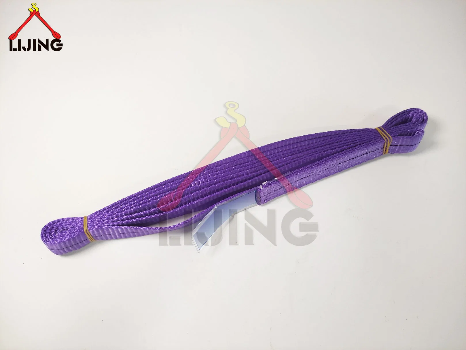 1t 2m 30mm violet simple pli sans fin sangle polyester Matériau (SEN)