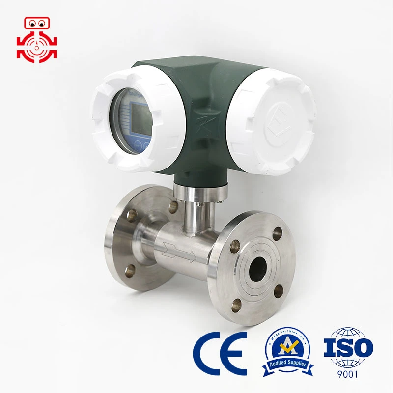 Thermal Gas Mass Flowmeter Pulse, 4-20mA Output, RS-485 Wireless Remote Transmission