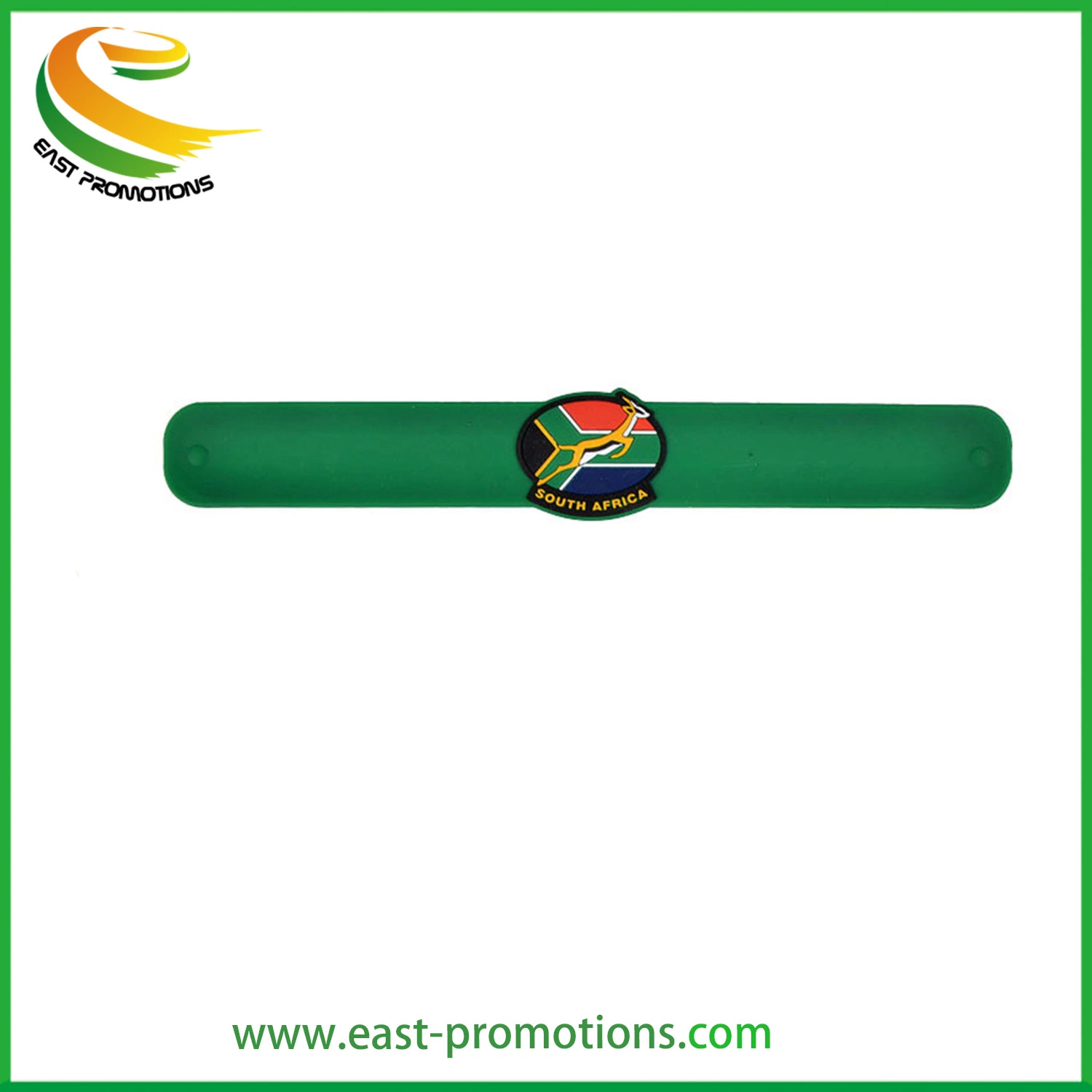 Manufacturer Custom Shape Silicone Slap Bracelet Bands for Kids Party Favors Decorations