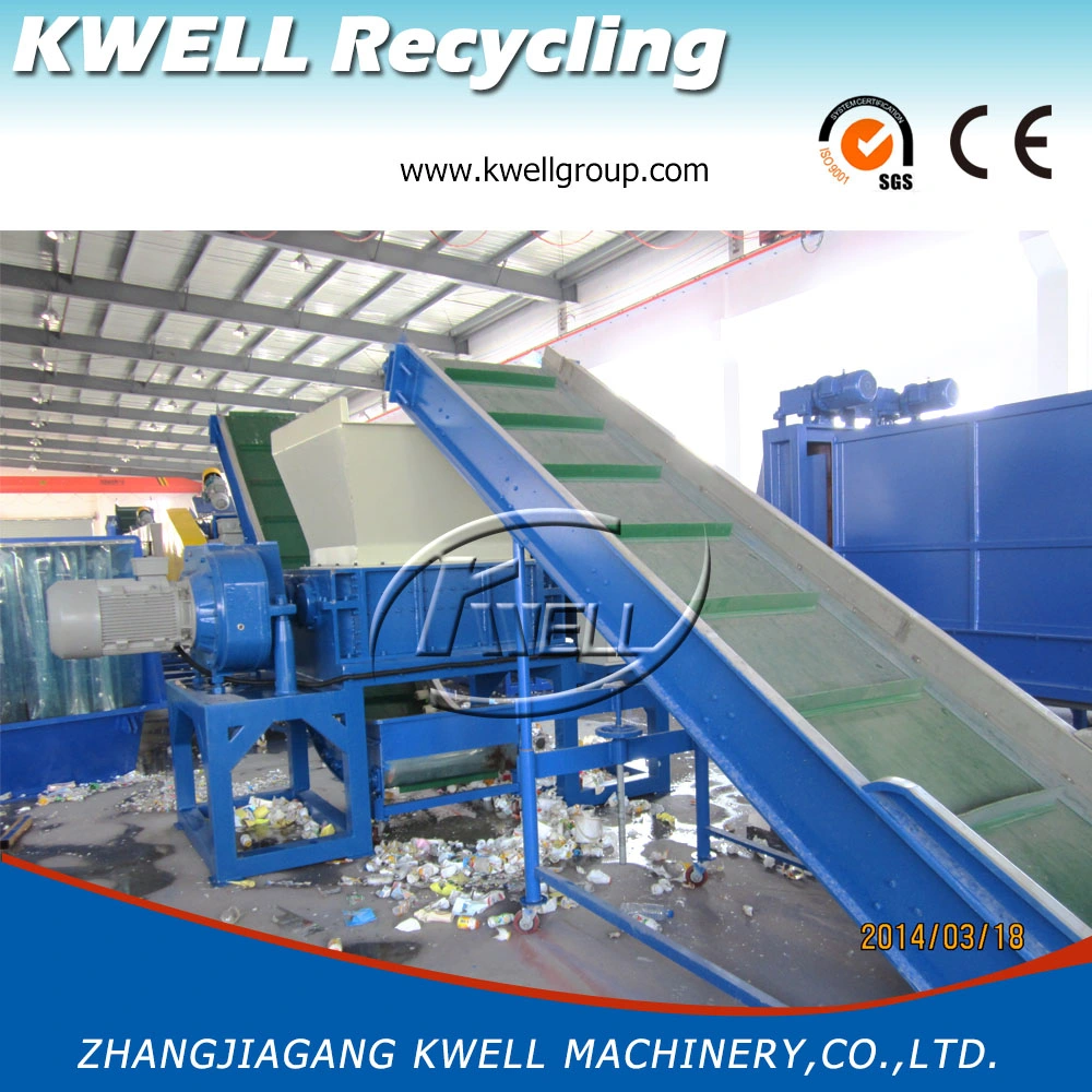 Rigid Hard Plastic Recycling Machine Waste Plastic Washing Line HDPE PP Bottles Washing Machine