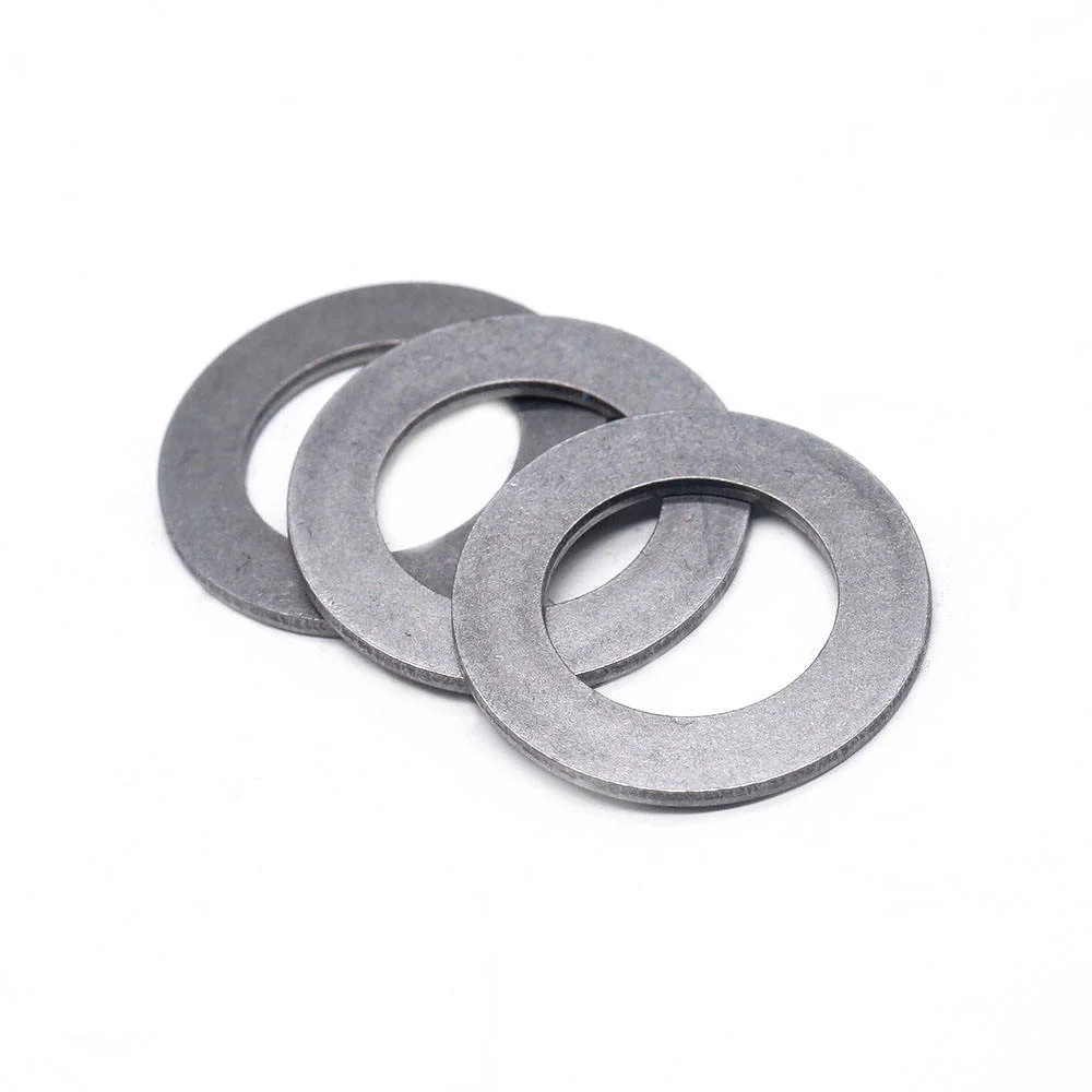 Custom Brass Stainless Steel Laser Engraved Washer Laser Cut Shims Spacers Flat Washers Pet Dog ID