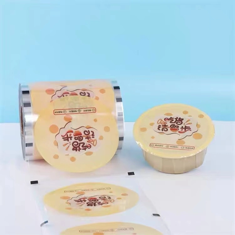 Custom Laminating Snack Nut Chocolate Coffee Tea Sachet Packaging Plastic Roll Film for Automatic Packing