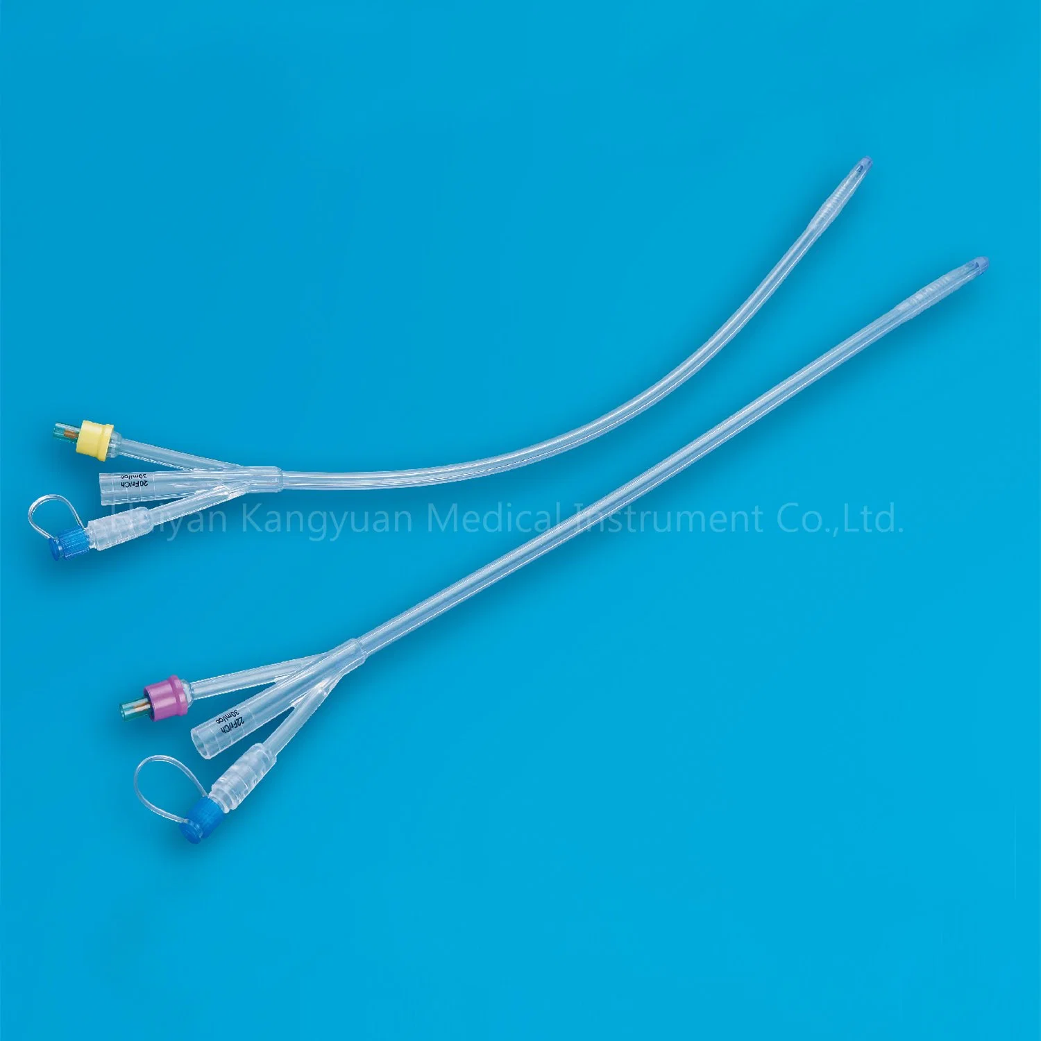 Disposable 3 Way Silicone Foley Catheter Standard Wholesale/Supplier