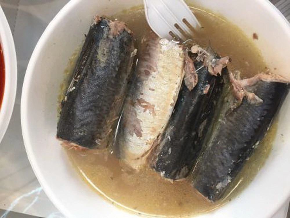 Canned Seafood Canned Mackerel Tin Fish in Vegetable Oil