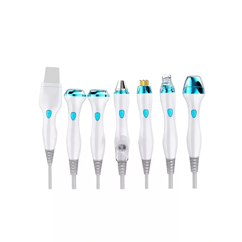 Multifunctional 7 in 1 Smart Ice Blue Oxygen Deep Cleaning Aqua Skin Dermabrasion Hydrofacials Oxygen Hydra Machine