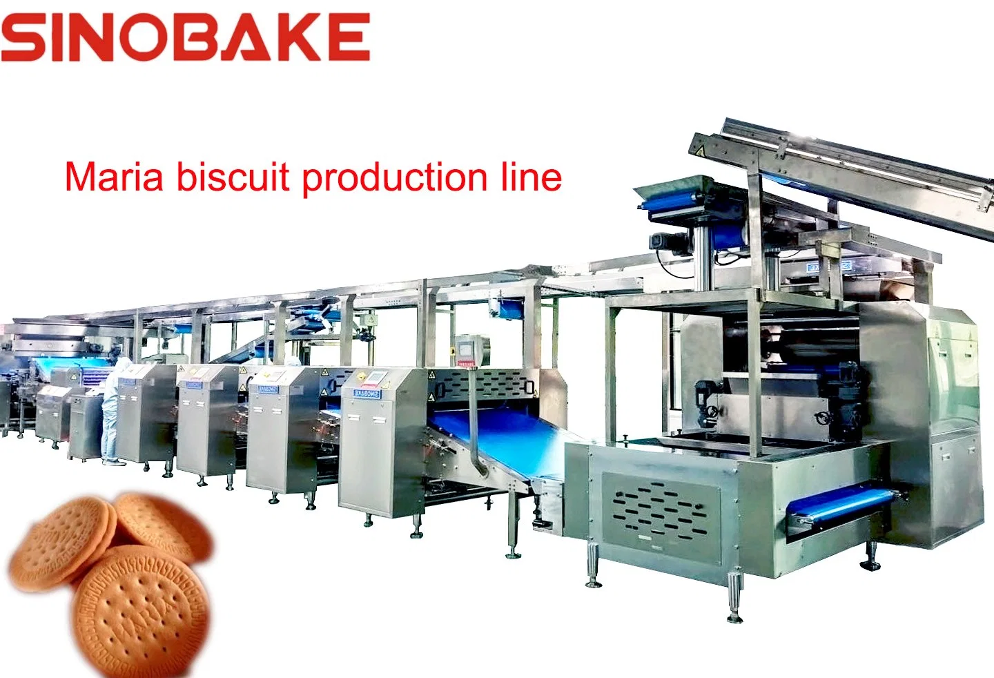 High Quality Marie Biscuit Production Line with Stable Function Biscuit Making Machine