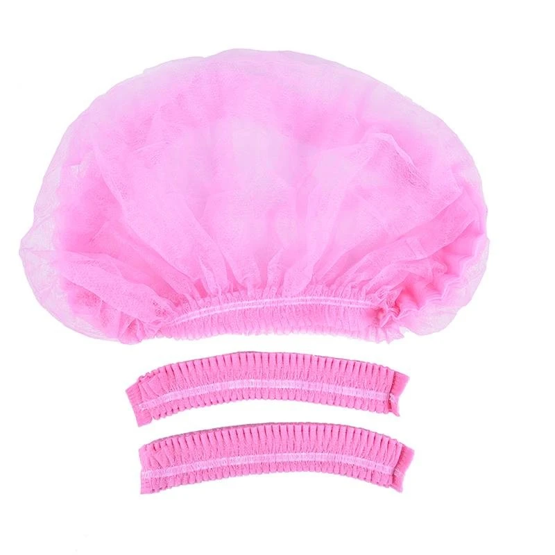 Disposable Non Woven Hair Cover Anti-Dust Bouffant Cap 18''