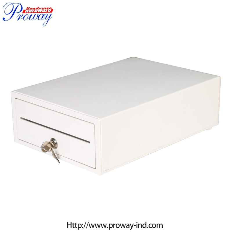 Supermarket Shop Cheque Slots Small Cash Register Drawer Rj11 Economical Electronic Security Cashier Metal Cash Drawer