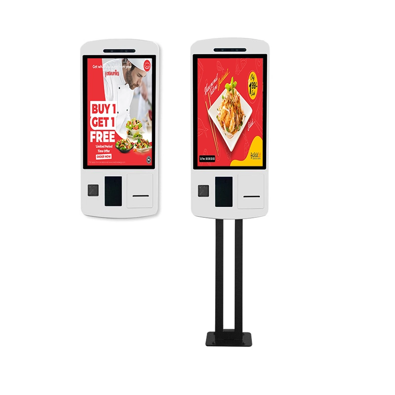 Kfc Self Ordering Kiosk Touch Screen Cashless POS Fast Food Self Ordering Payment Kiosk in Restaurant