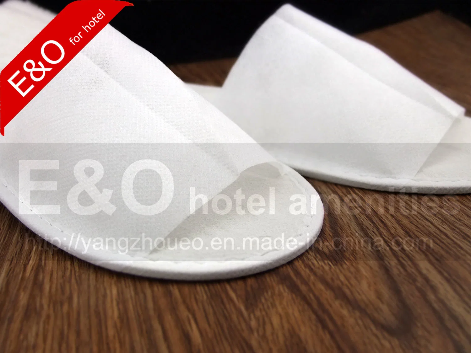 Non-Woven Fabric Disposable Hotel Slippers with Cheapest Price