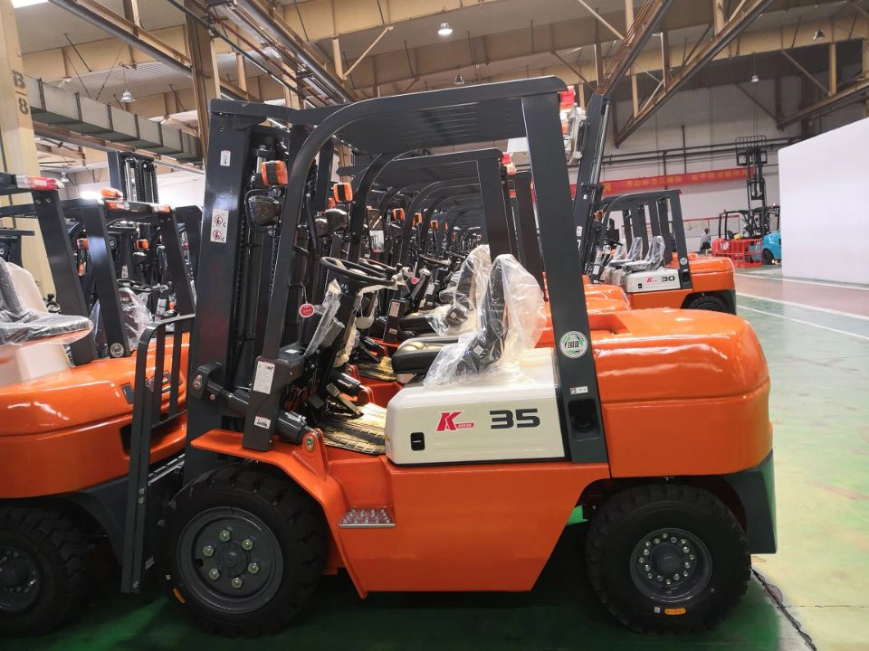 Heli Cpcd35 3.5ton Forklift Truck with Imported Diesel Engine