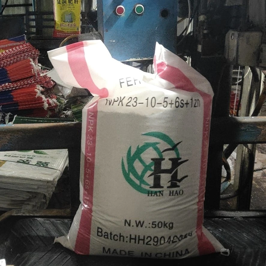 Compound D Fertilizer NPK 23-10-5+6s+1zn, Hot Sale From Manufacture in China.