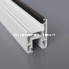 White UPVC Sliding Door and Windows Profile 60mm 80mm PVC Window Profiles