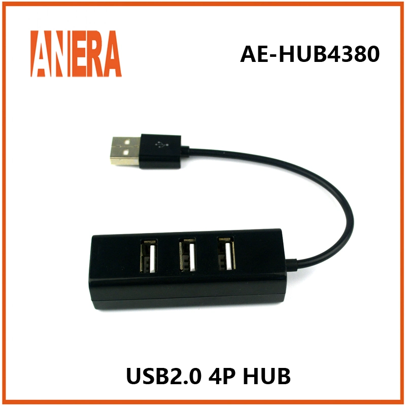 Mini High Speed USB 2.0 4 Port Hub