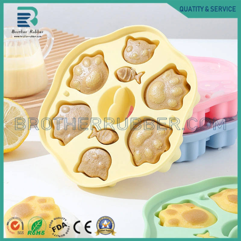 Baby Rice Cake Can Be Steamed Auxiliary Food Silicone Mold