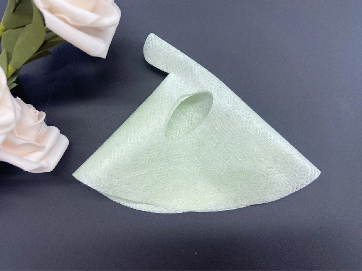 OEM Natural Botanic Fiber Non Woven Fabric Facial Mask Sheet (40GSM)