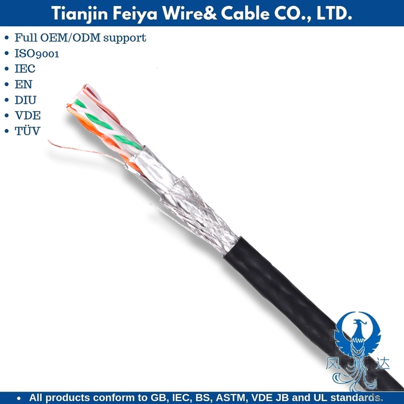 Nyy Assembly Rg58/Rg59/RG6 Coaxial Cable F TV BNC Connector Quad-Shield RG6 Coaxial Network Communication Wire Cable Power Cable