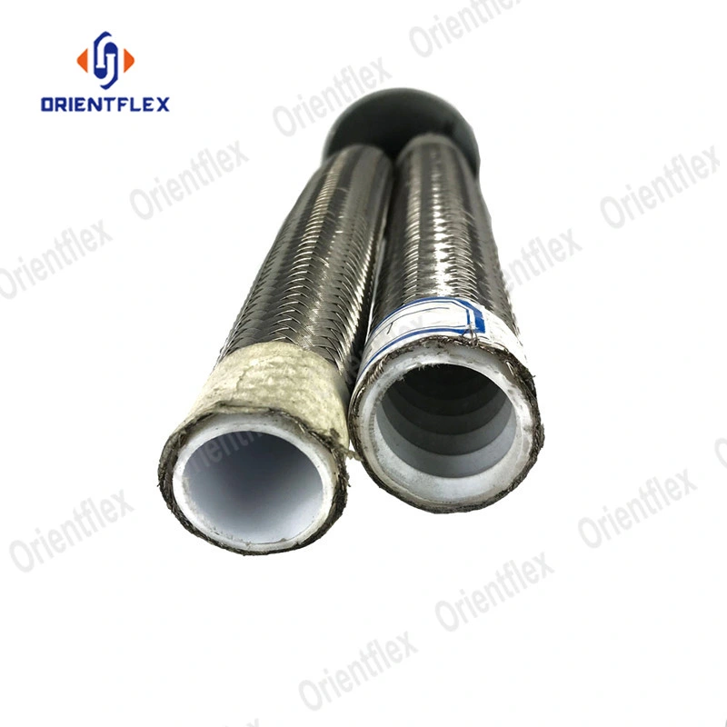 SAE100r14 PTFE Lined Stainless Steel Braided Hose