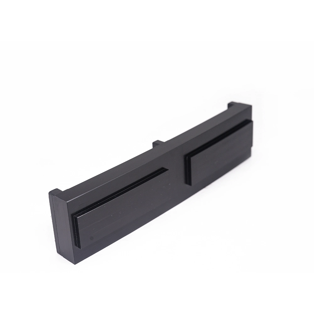 Dongguan Customized CNC Machining Parts Stand Dock Holder Aluminum Slider with Slots Hardware Accessories