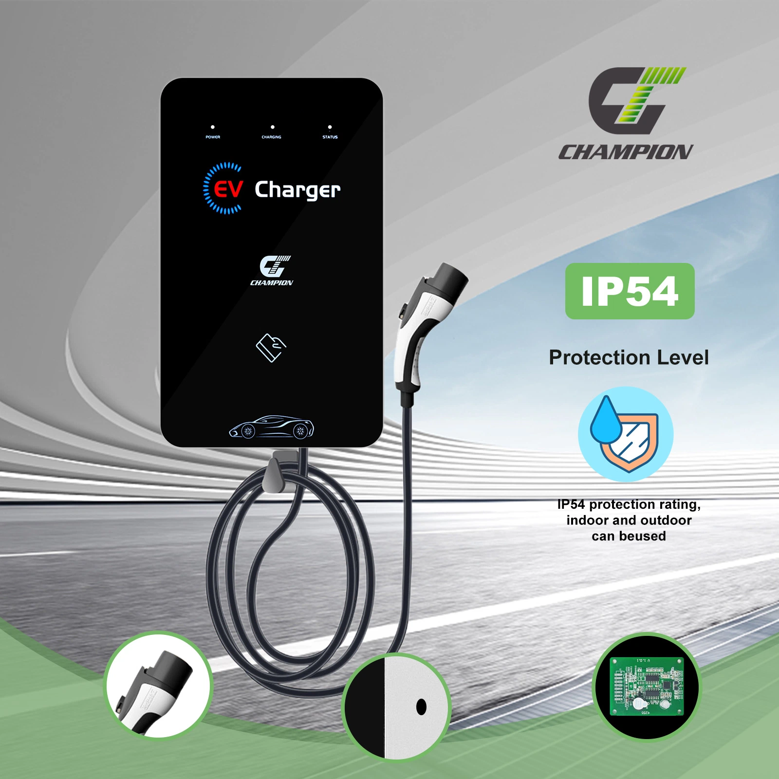 CE Certificate 7kw 11kw 32A Smart EV Charger Wallbox EV Charging Station with APP WiFi Ocpp RFID