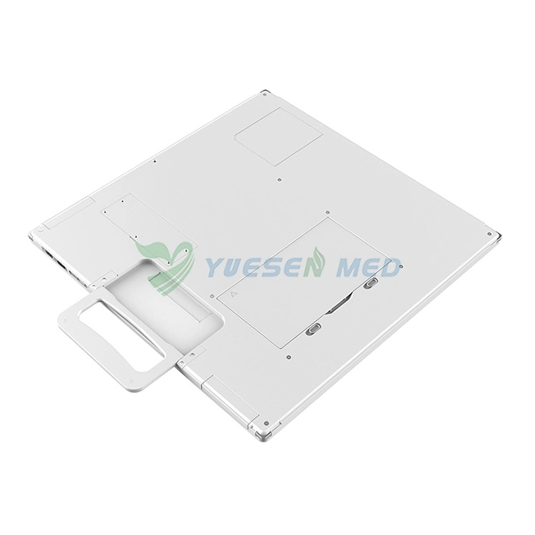 Detector de panel plano inalámbrico a-Si de tamaño casete de alto rendimiento Ysfpd-M1717V