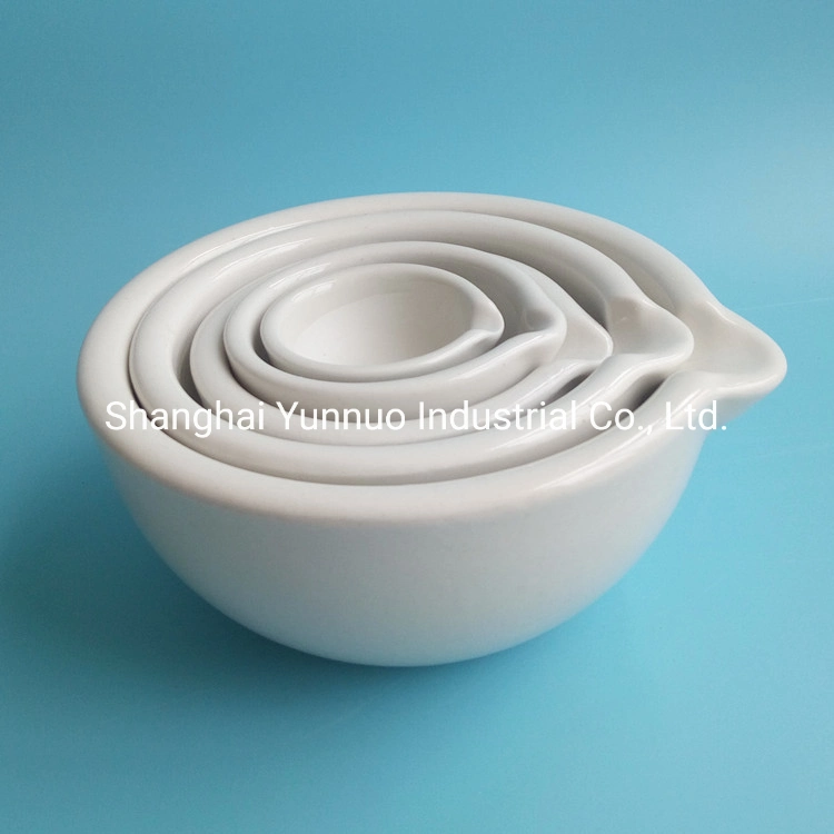 Ceramic Porcelain Mortar Pestle Sets for Laboratory