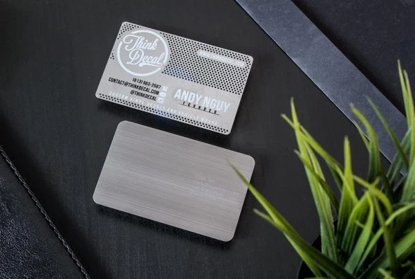 Stainless Steel Metal VIP Business Card