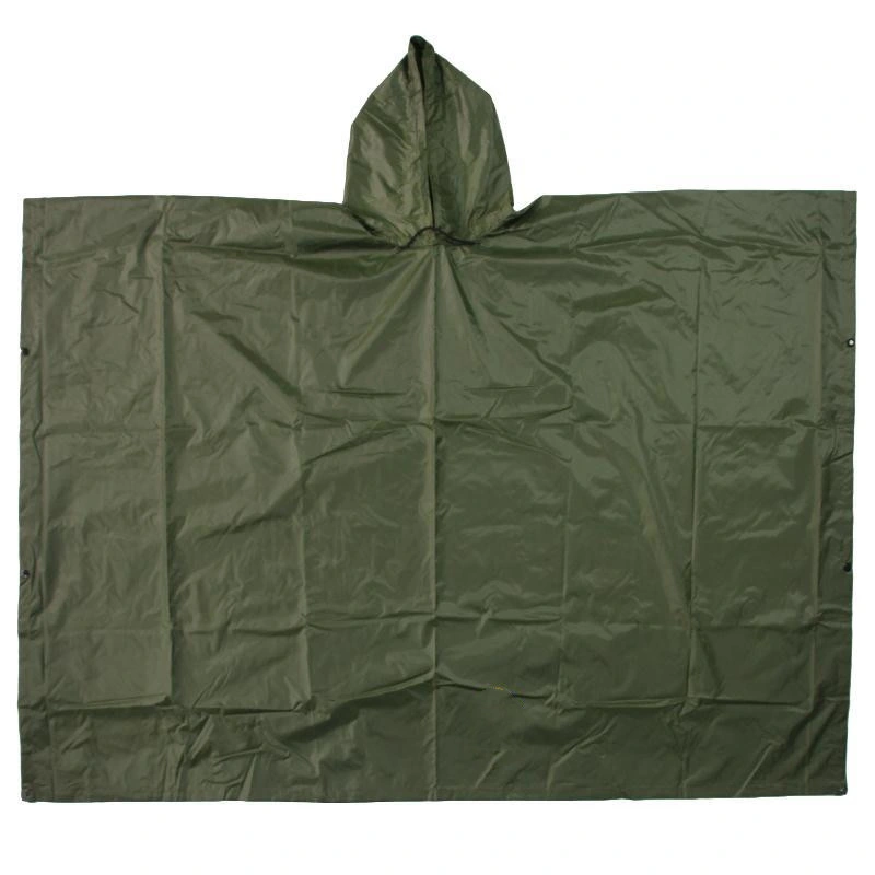 Tactical Waterproof Camouflage Poncho Safety Raincoat Rainwears Rain Jacket