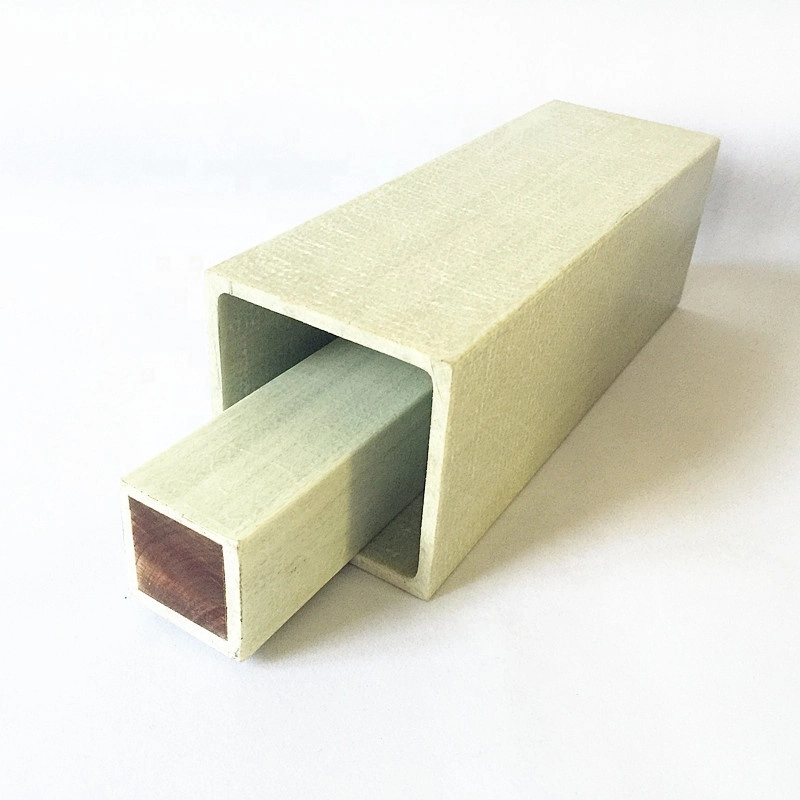 Fiberglass Reinforced Crossarms Polyurethane Resin Square Tube Size