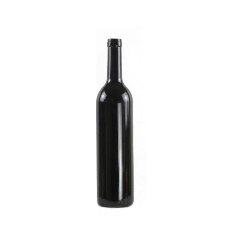 Empty Bordeaux Bottles 750ml Glass Wine Bottles with Cork Lids