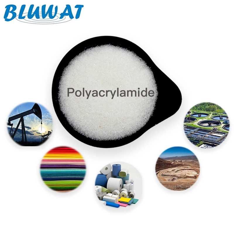 Анионные/Cationic Polyacrylamide CAS № 9003-05-8 для лечения осадка сточных вод