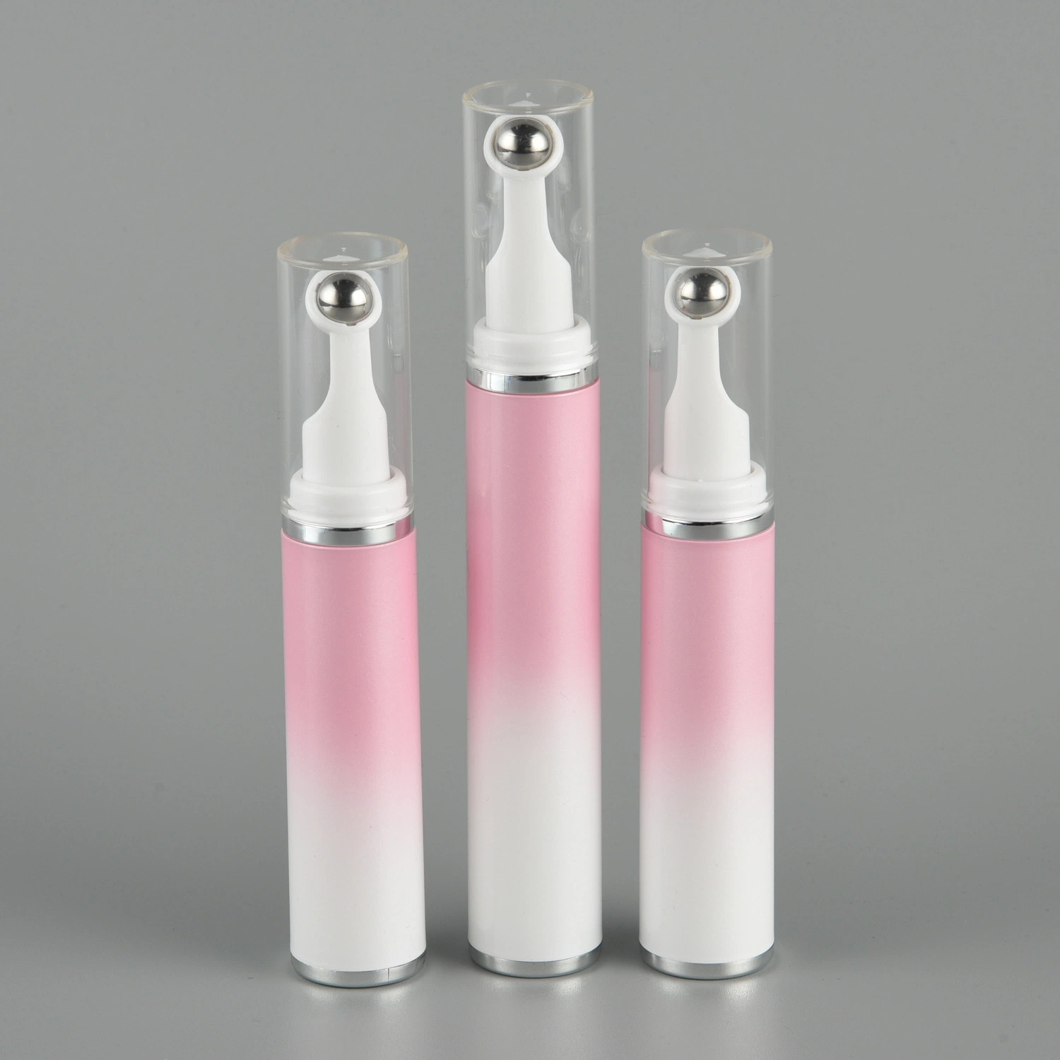 Skincare Packaging Stainless Steel Roller Ball Applicator Eye Cream Tube