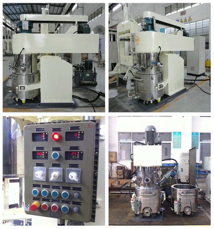 Lithium-Ion Battery Mixers for Sale CE Certification Li-Thium Battery Paste Mixing Machine Double Planetary Disperser Mixer