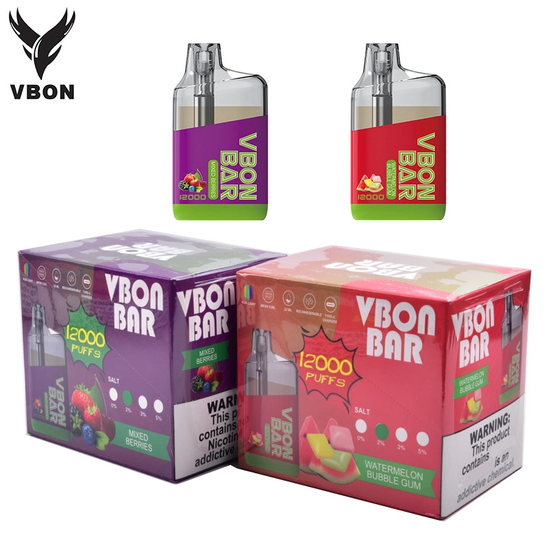 Airflow ajustable 12000 Puffs VAPE Amazon Vbon disponible UE