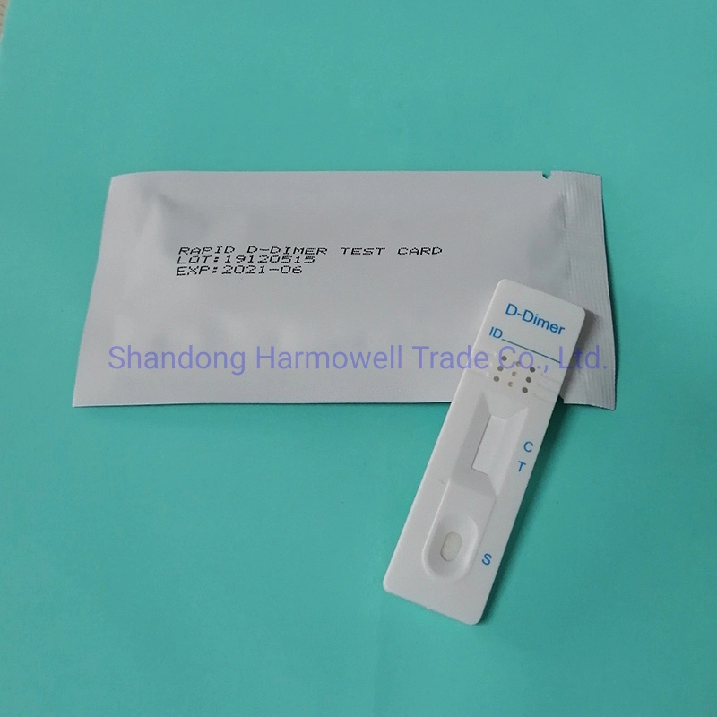 Promotion D-Dimer-Rapid-Test-Kits Troponin Kit HIV Blood Rapid Quantitative on Good Price Test Strip