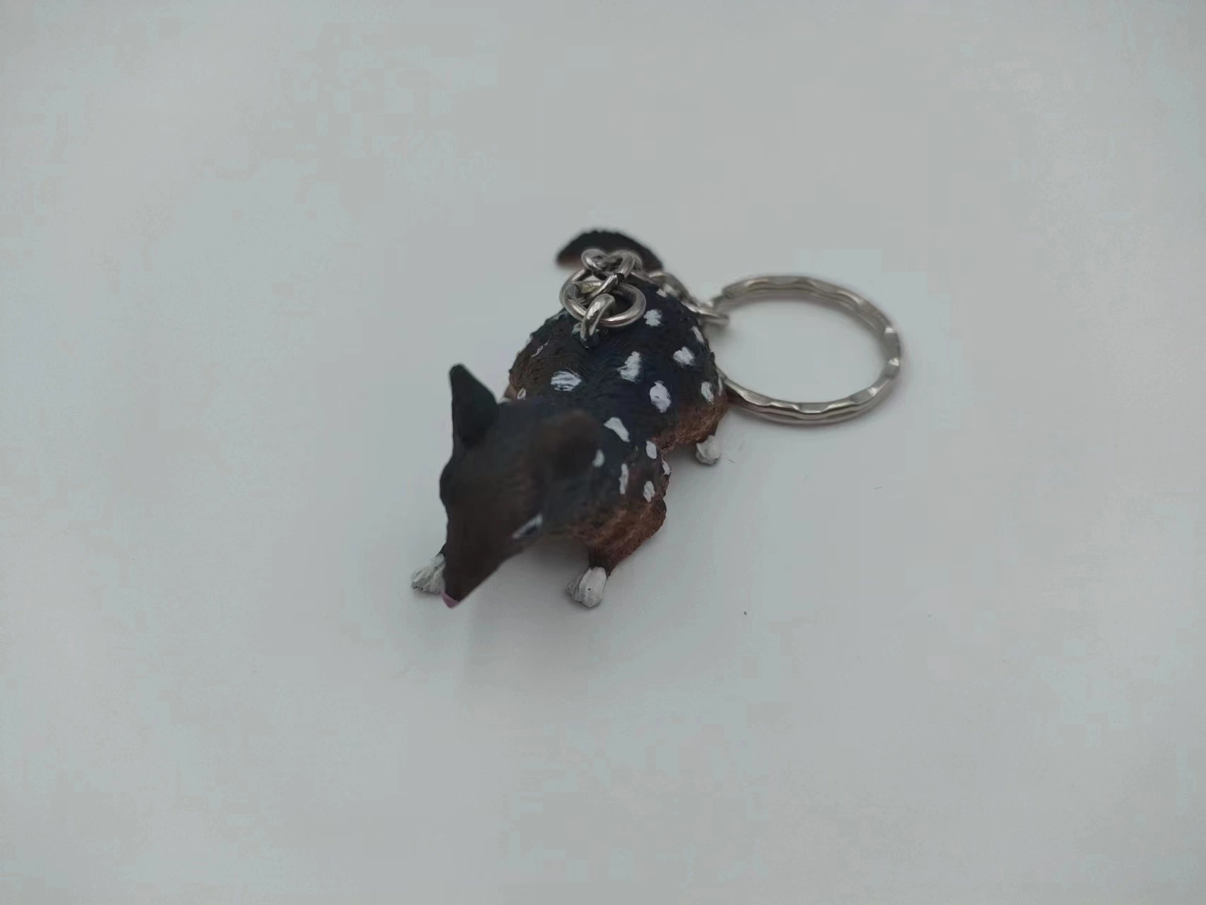 Quoll Keychain Small Mouse Plastic Delicacy Figure Keychain Toy