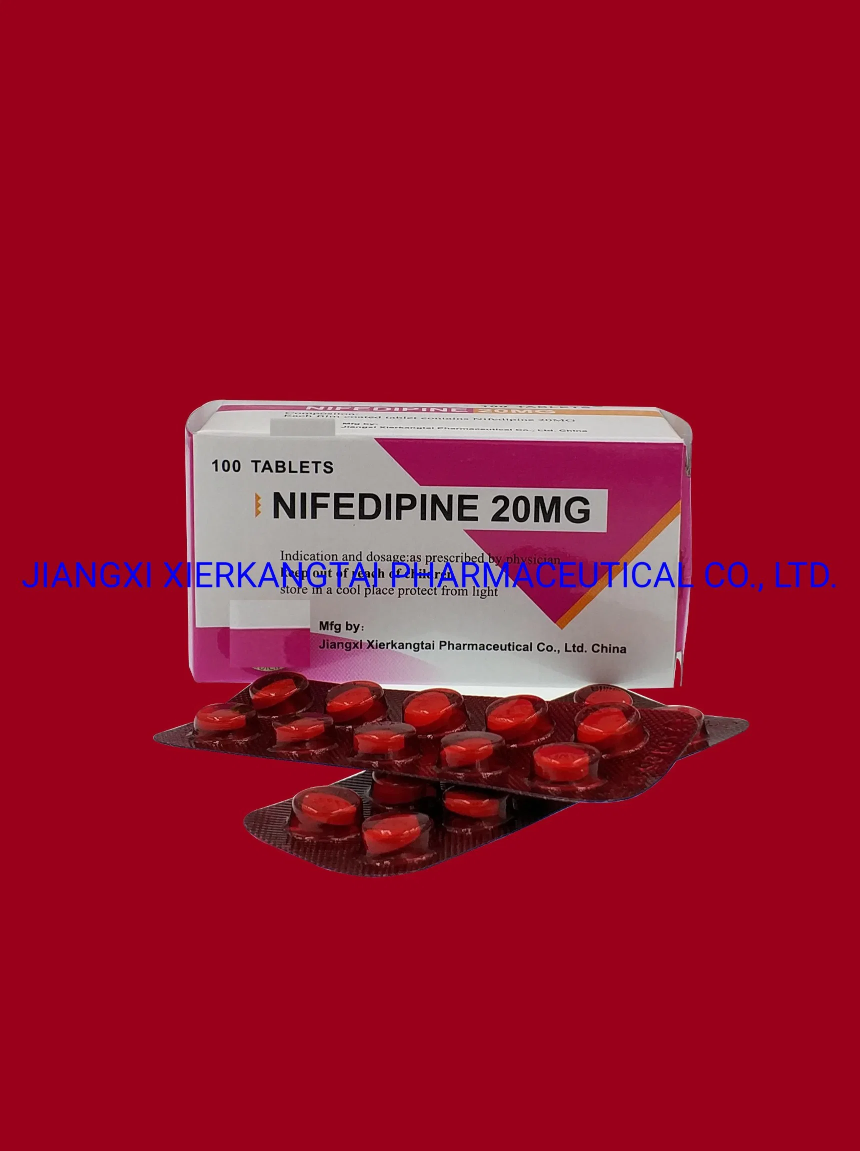 Nifedipine Tablet High Quality Low Price GMP