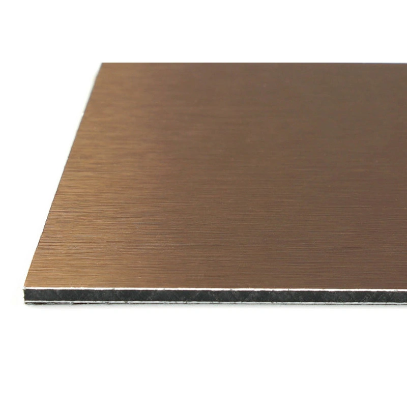 PVDF PE Coating Aluminium Aluminum Facade Cladding ACP Panel